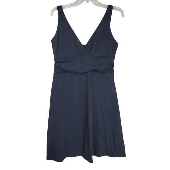Patagonia Women's Black Sleeveless A-Line V-Neck Dress - Picture 2 of 11